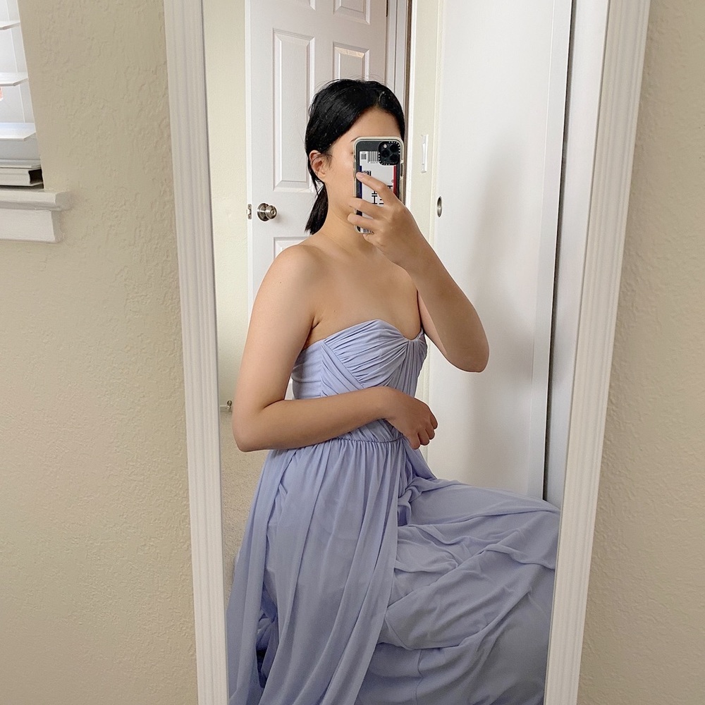 ASOS Soft Tulle Maxi Dress